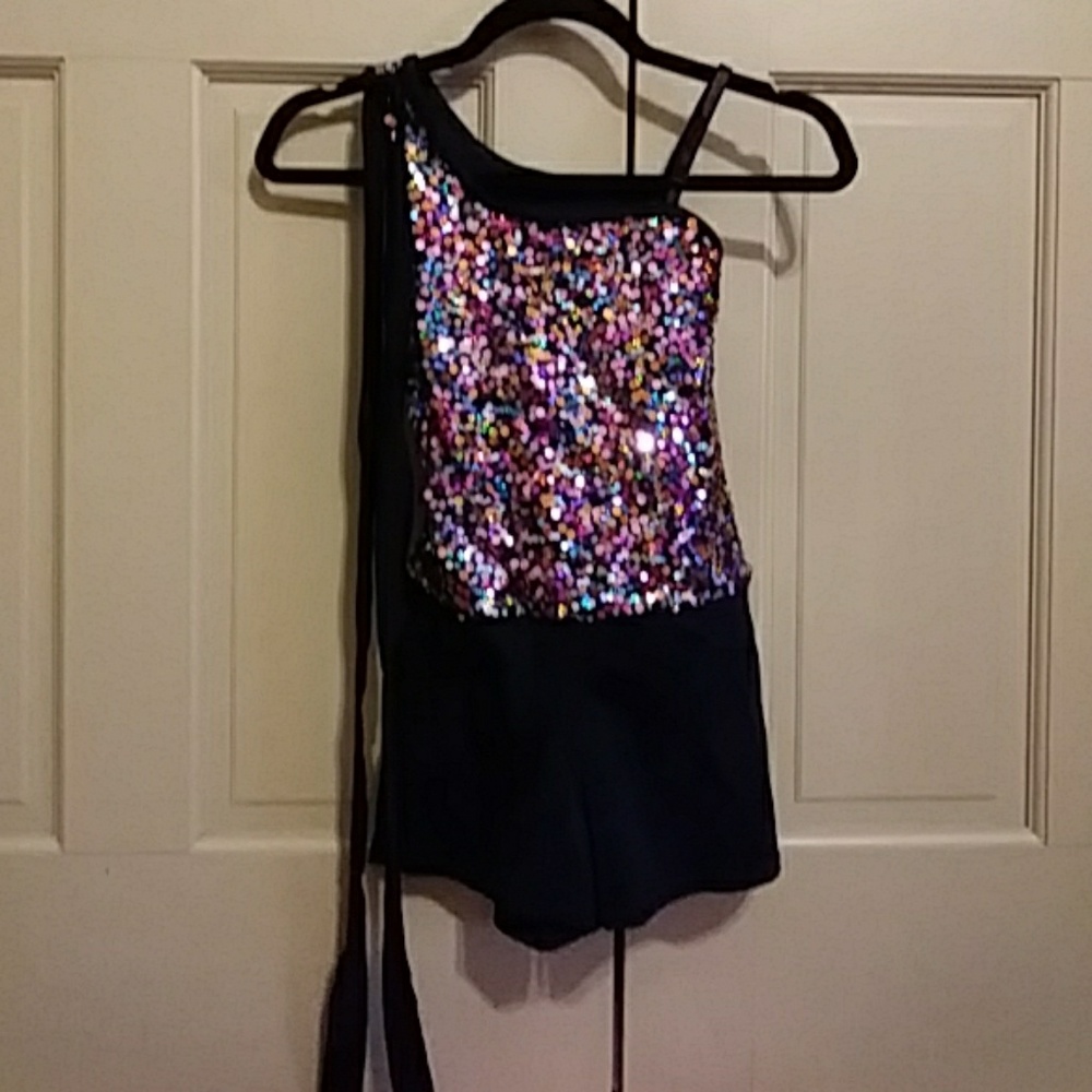 Sparkly dance costume